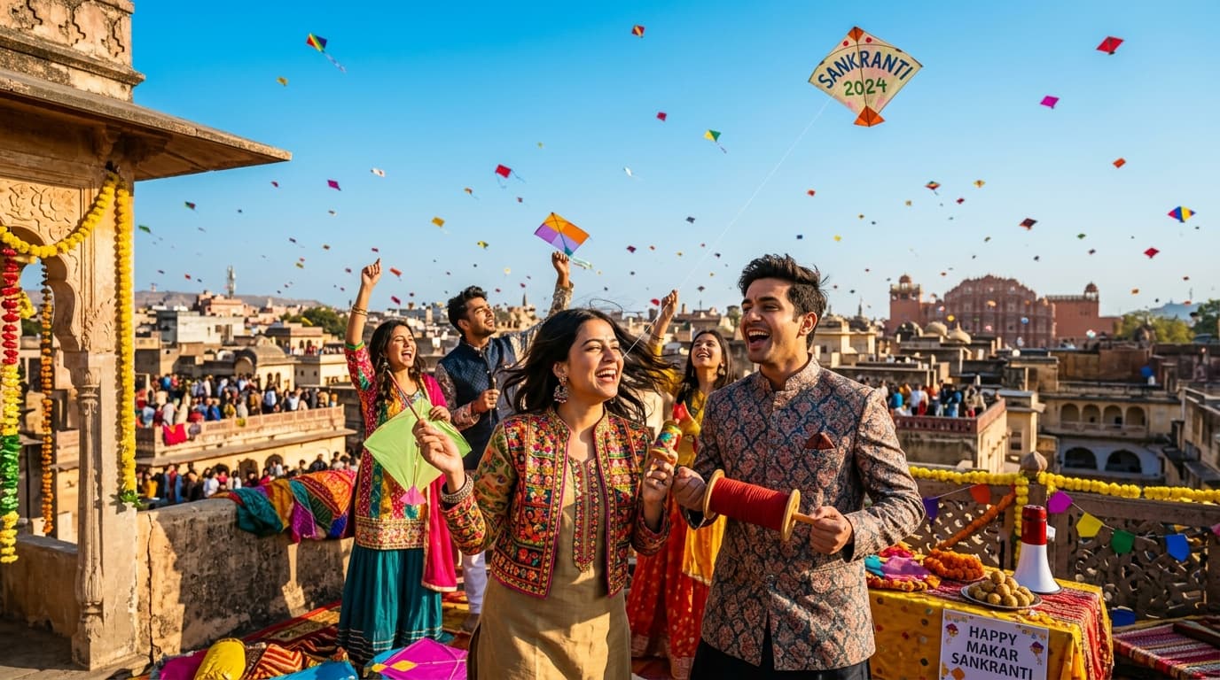 Makar Sankranti Kite Battle Speed Ramp & Camera Shake CapCut Template